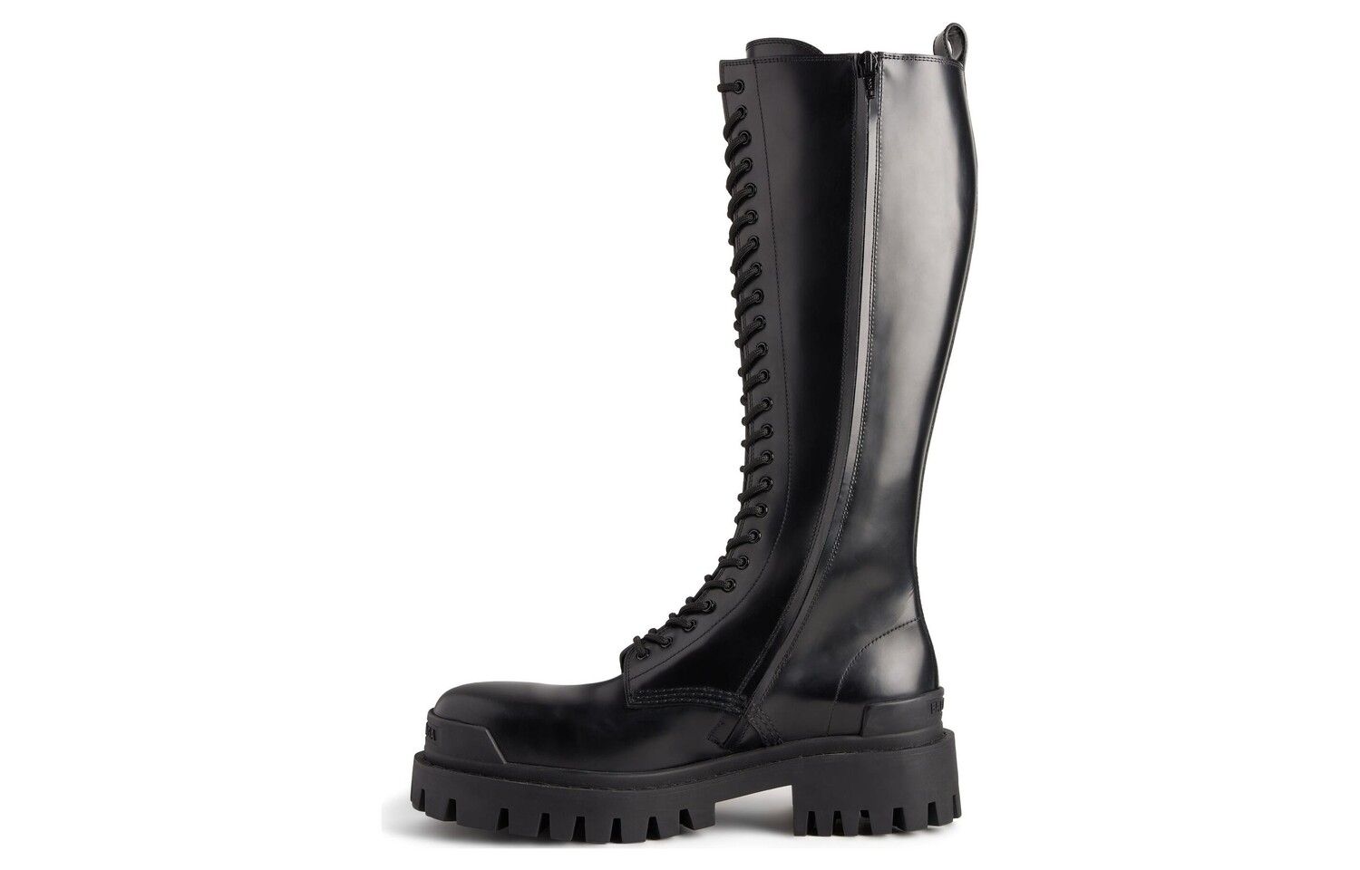 Женские сапоги до колена Balenciaga Strike, Black