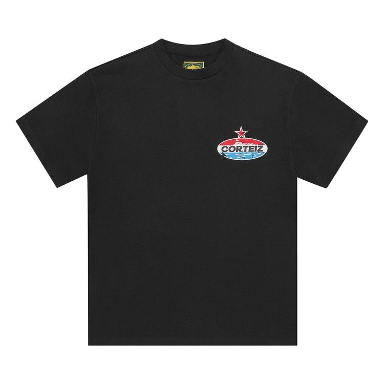 

Футболка Corteiz Motor Heavyweight Tee, Black