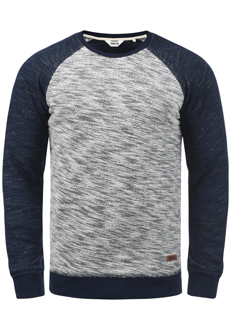 

Толстовка !Solid Flocker, цвет Navy/mottled grey