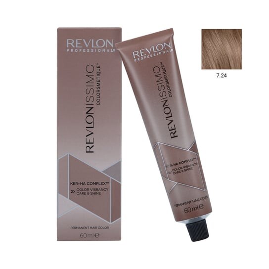 

Профессиональная краска для волос 7.24, 60 мл REVLON REVLONISSIMO COLORSMETIQUE, Revlon Professional