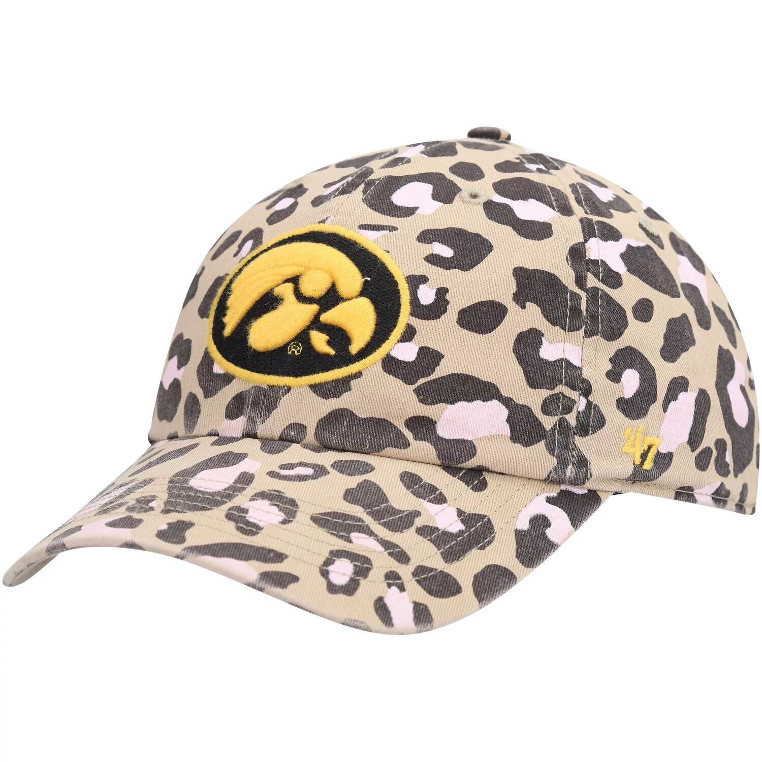 

Женская регулируемая шляпа цвета хаки Iowa Hawkeyes Bagheera 47-го года