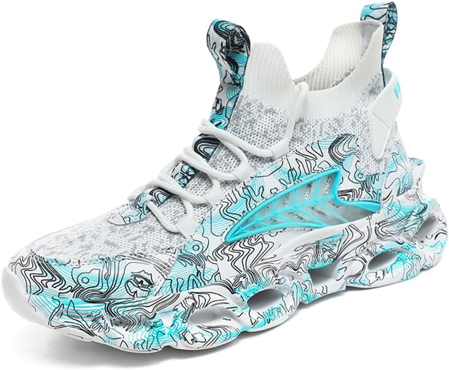 

Мужские баскетбольные кроссовки, беговые кроссовки, повседневные кроссовки, спортивная обувь, кроссовки, мужская обувь для прогулок Jucailao, белый