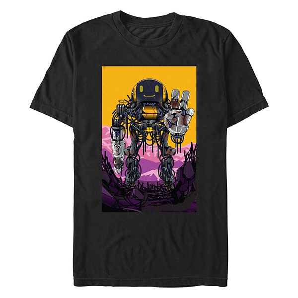 

Футболка Big & Tall The Electric State Herman Art Graphic Licensed Character