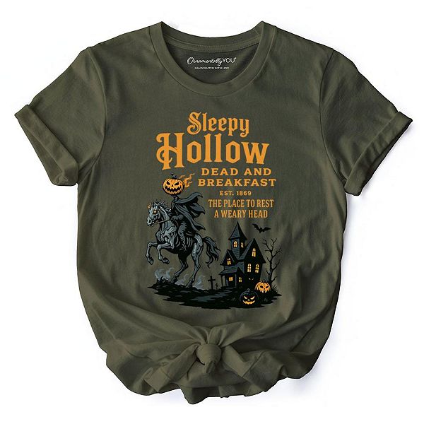 

Футболка Headless Horseman Sleepy Hollow Halloween, Dead and Breakfast Ornamentallyyou, Green, Зеленый, Футболка Headless Horseman Sleepy Hollow Halloween, Dead and Breakfast Ornamentallyyou, Green