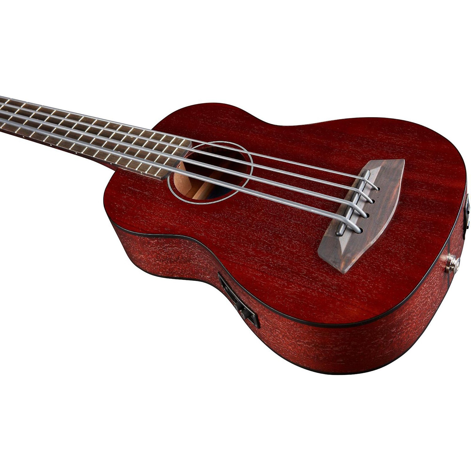 Kala Rumbler Fretted Acoustic-Electric U-Bass Natural Mahogany — фото 2