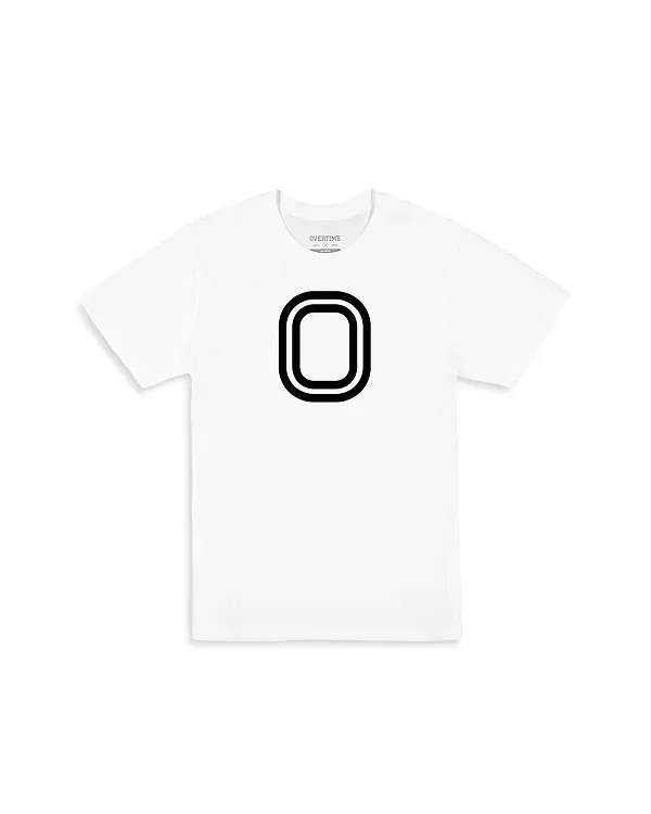 Футболка или классическая - для детей постарше Overtime, White