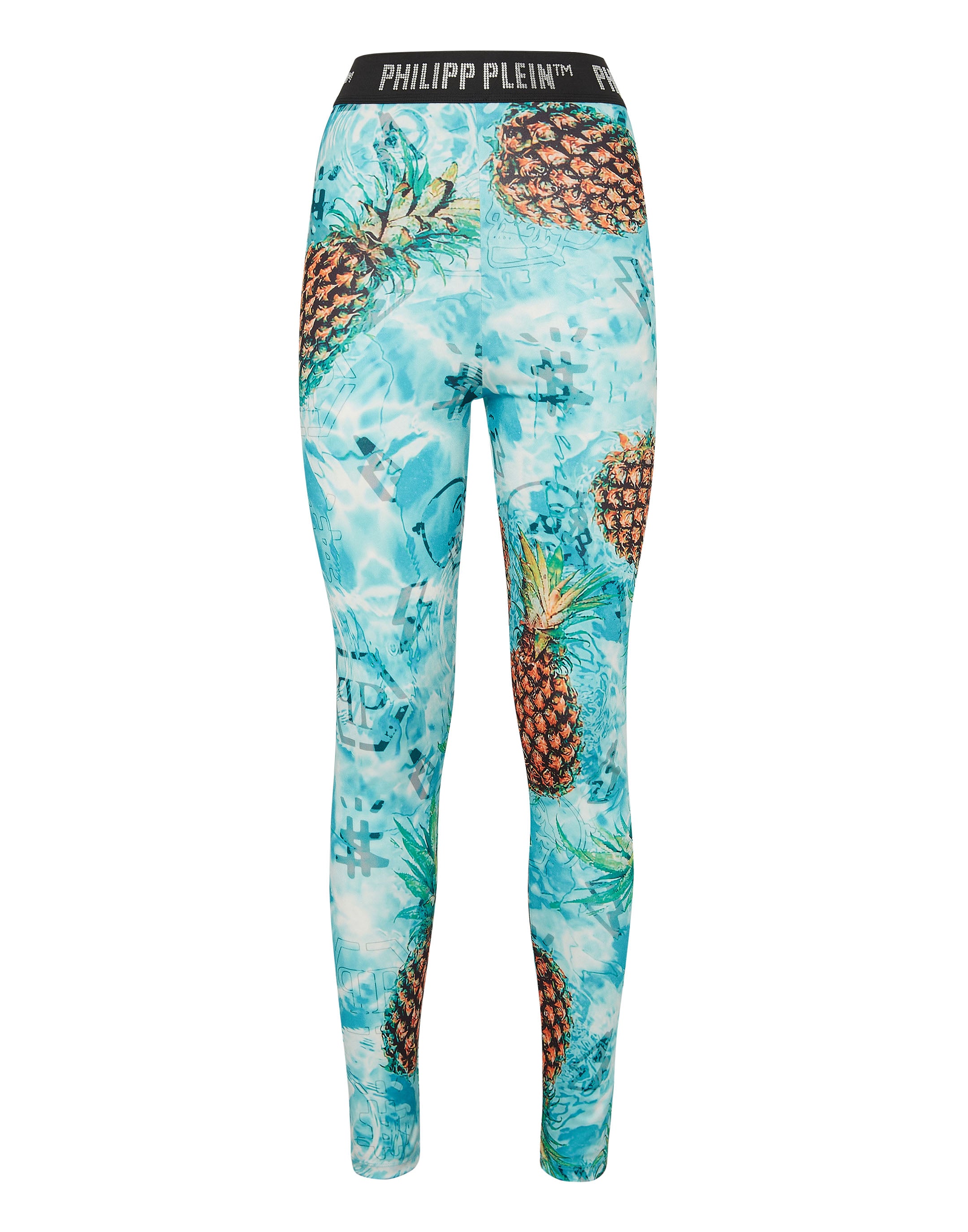 

Леггинсы для бега Stones Pineapple Skies PHILIPP PLEIN, мультиколор