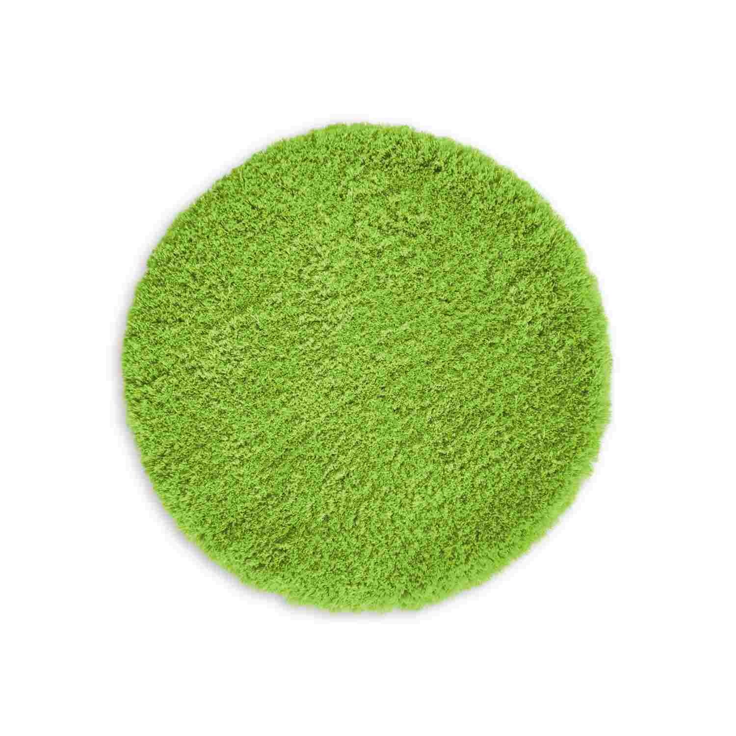 

Коврик для ванной WohnDirect Hochflor Badematten Rund, зеленый