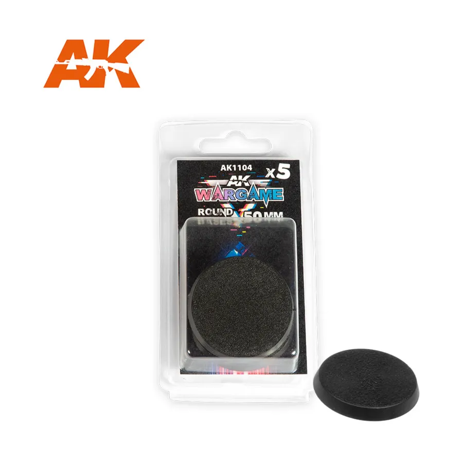 

Круглая основа 50 мм, AK Wargame Bases & Accessories