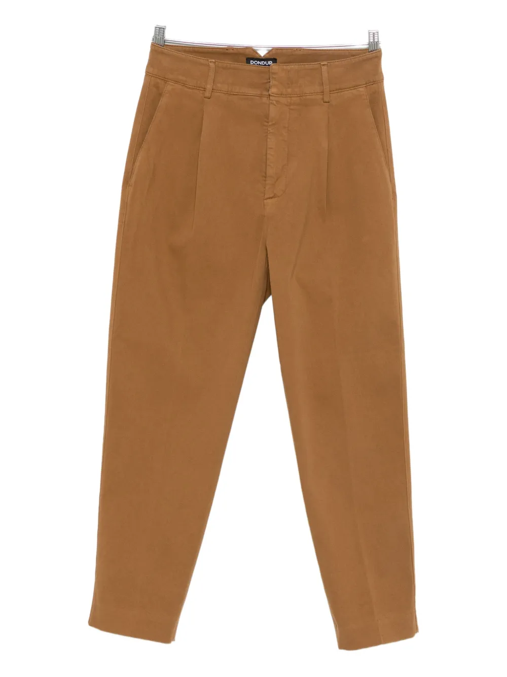 

Плисе прямые брюки Dondup, коричневый