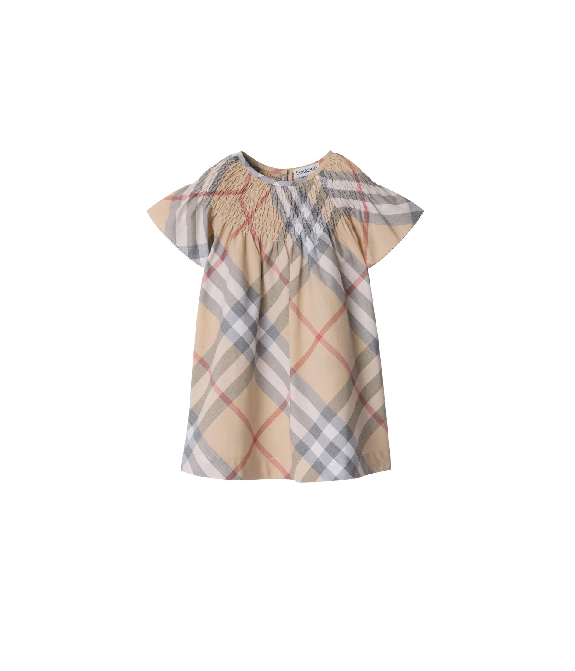

Платье Burberry Kids Cali Check Dress, цвет Pale Stone IP Check