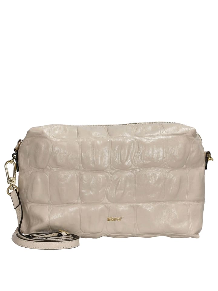 

Abro Kaia - Сумка через плечо 22 см (сапфир) молочного цвета