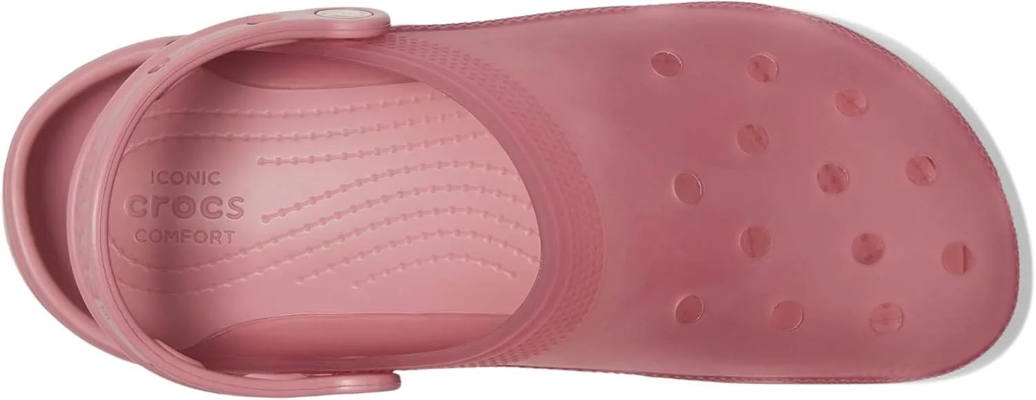 Сабо Crocs Classic Frosted, розовый — фото 2