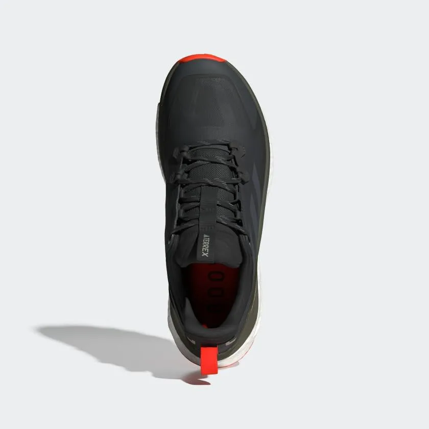 Мужские кроссовки Adidas Terrex Free Hiker 2.0 Low, серый/черный — фото 3