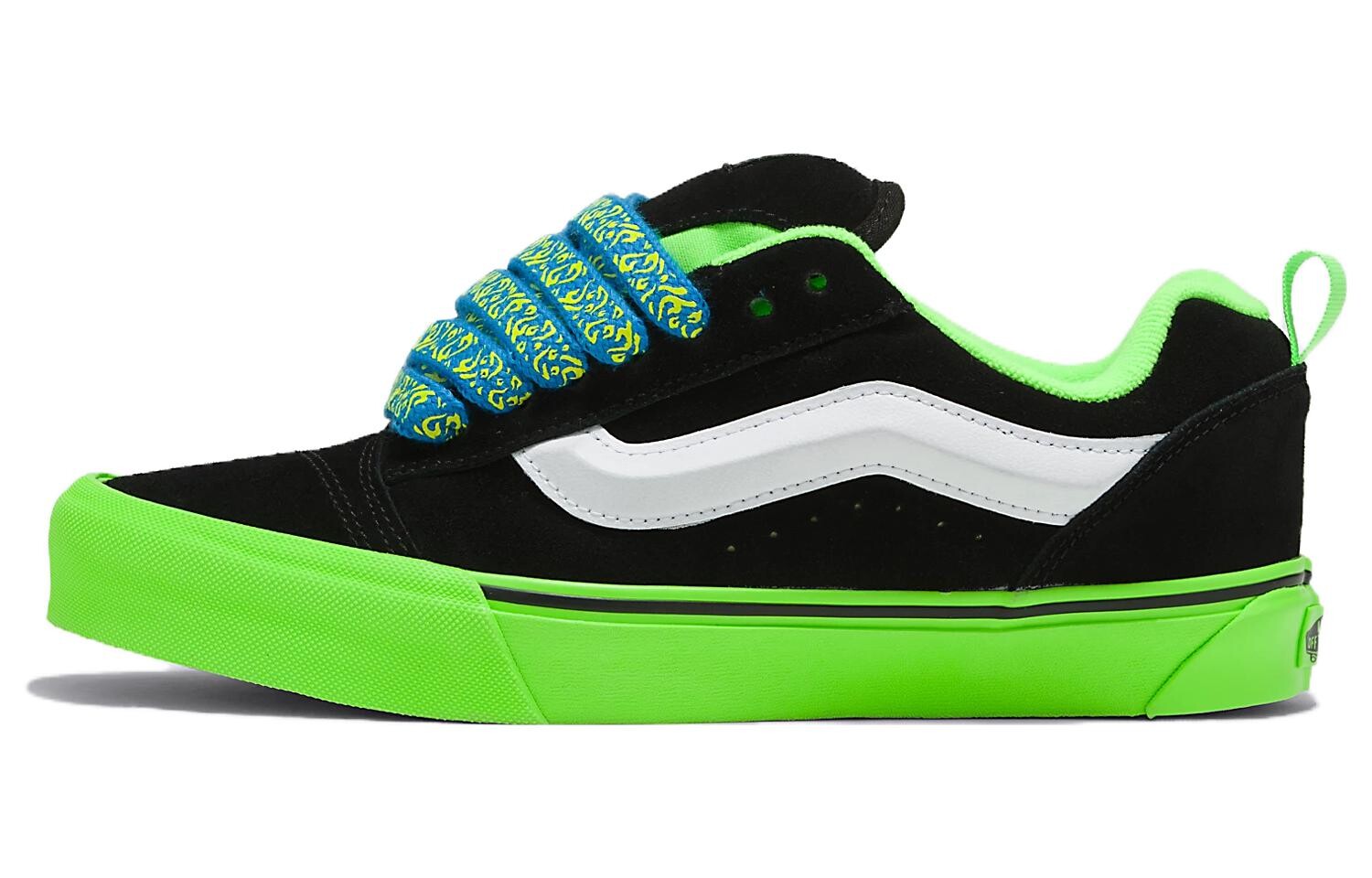 

Кроссовки Vans Knu Skool Pop Outsole Green, черный