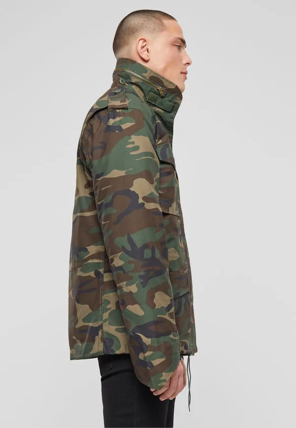Зимняя куртка mfield Brandit, Dark Green Melange — фото 4