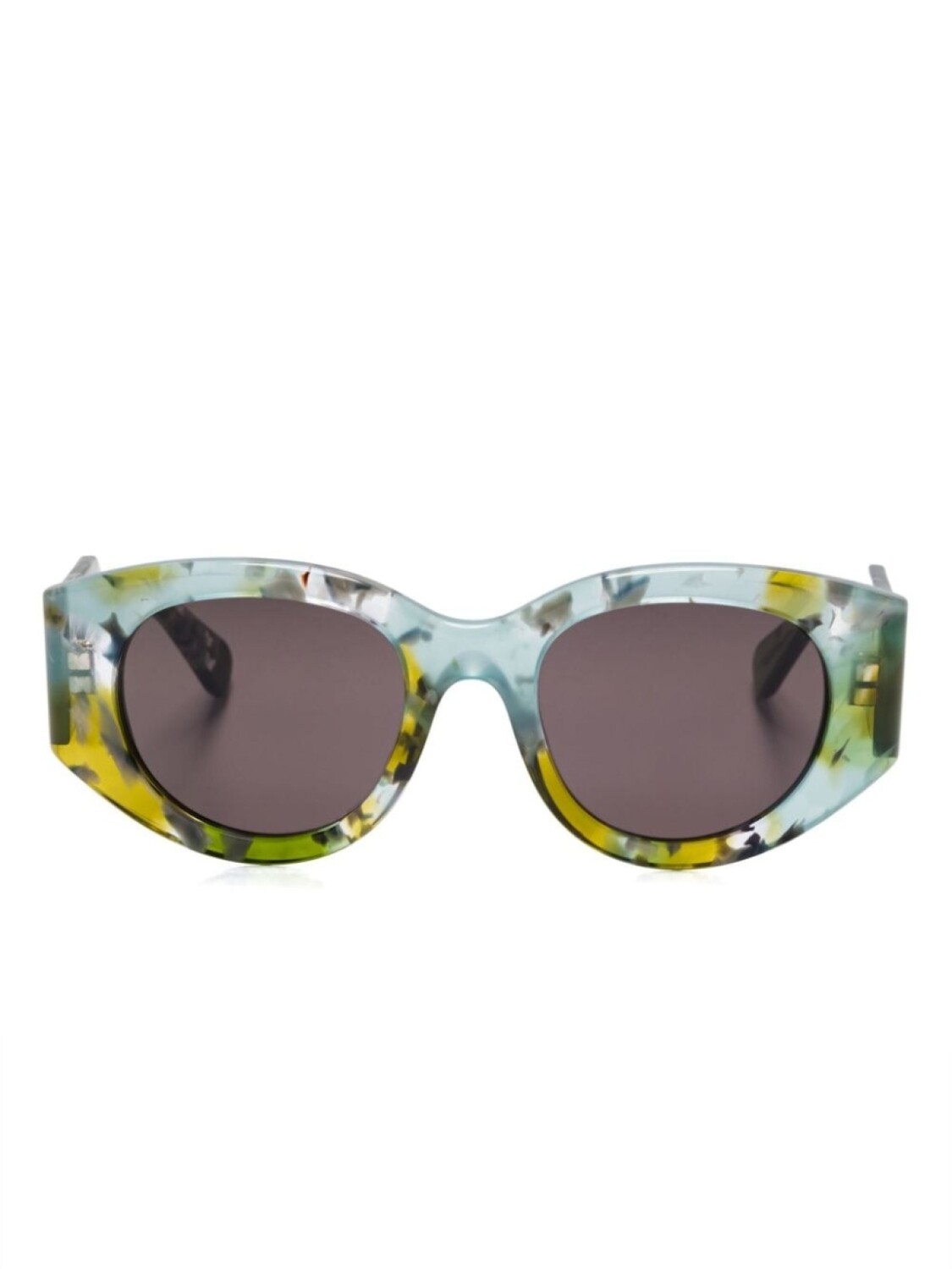 

Солнцезащитные очки с мраморным эффектом Chloé Eyewear, зеленый