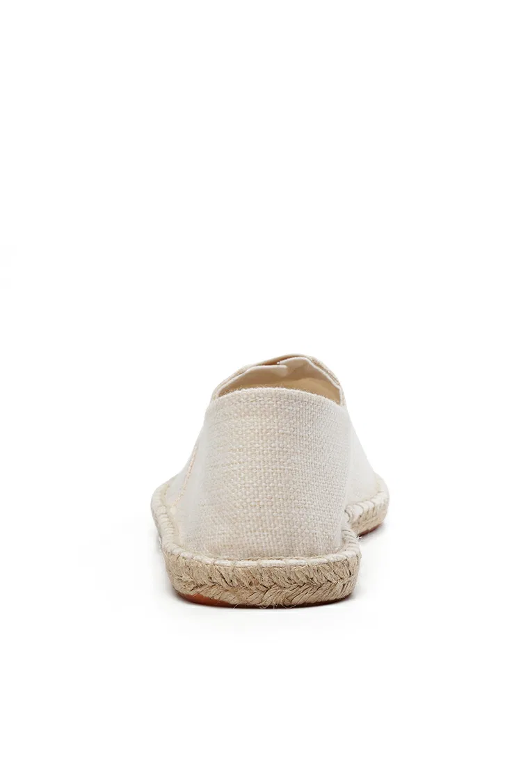 Мужские эспадрильи, льняные, slip-on, модель QZ9015 Twenty Eight Shoes, белый — фото 4