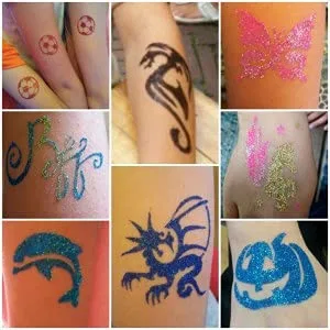Набор трафаретов для тату, 6 листов Beyondtattoos — фото 2