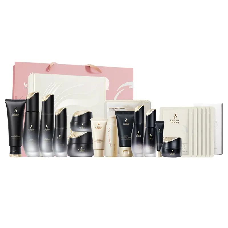 

Набор для ухода за кожей, освежающий и питательный, подтягивающий, увлажняющий, восстанавливающий, увлажняющий, 6 предметов с пробником Kangaroo Mommy