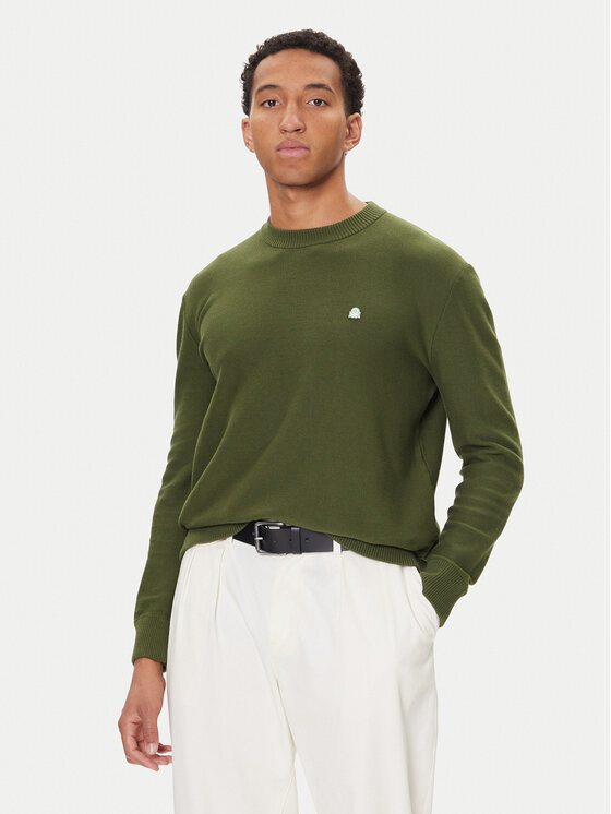 

Свитер regular fit 1V4KU10AF United Colors Of Benetton, зеленый
