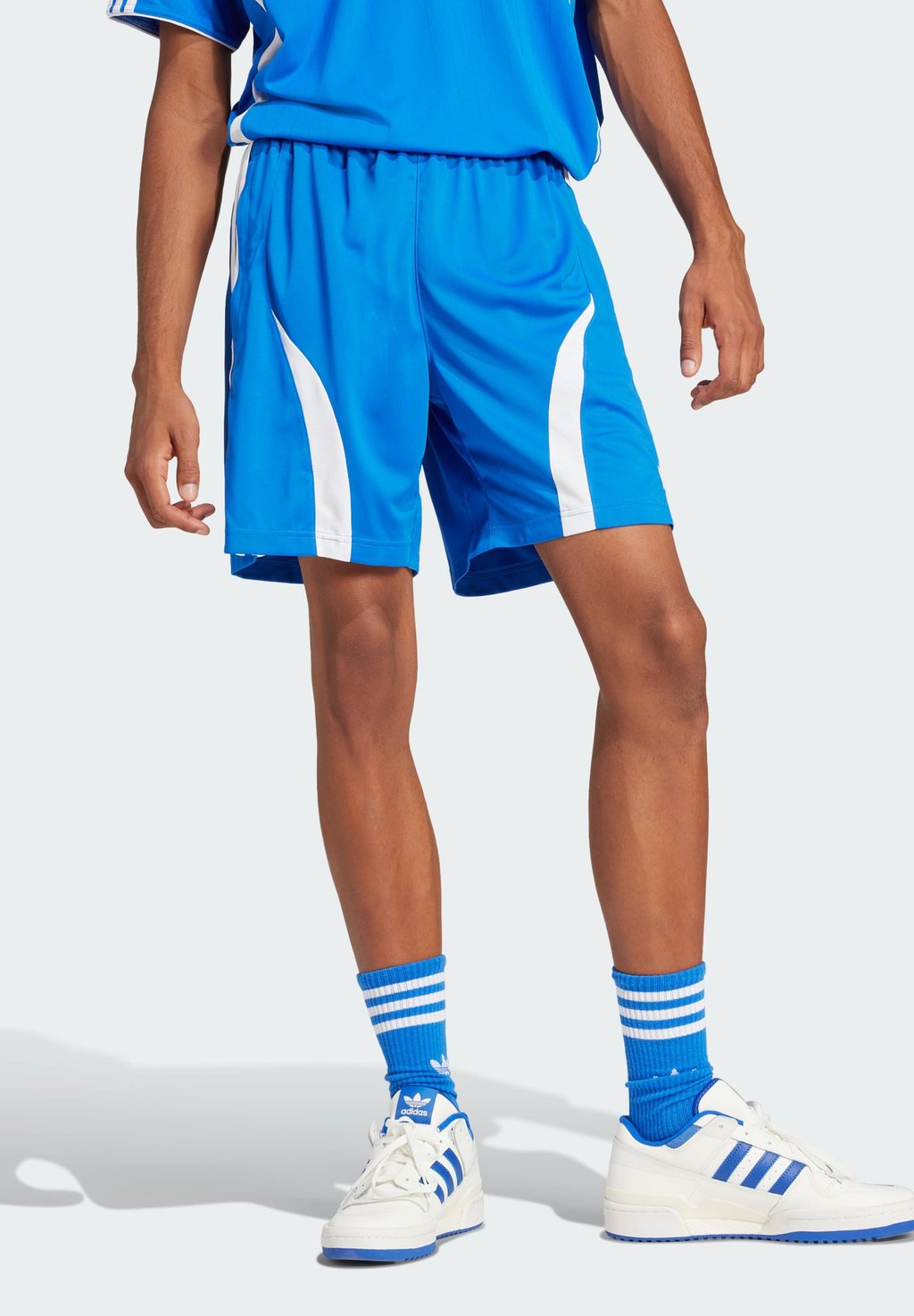 

Шорты TEAMGEIST SHO adidas Originals, синий