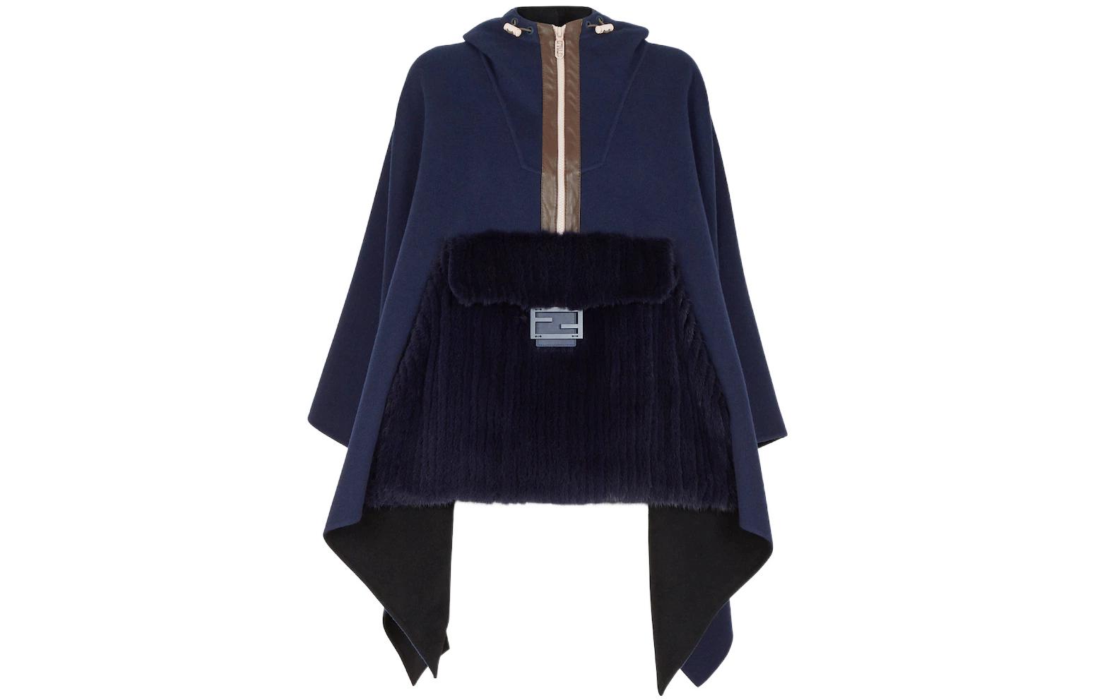 

Плащ женский синий FENDI