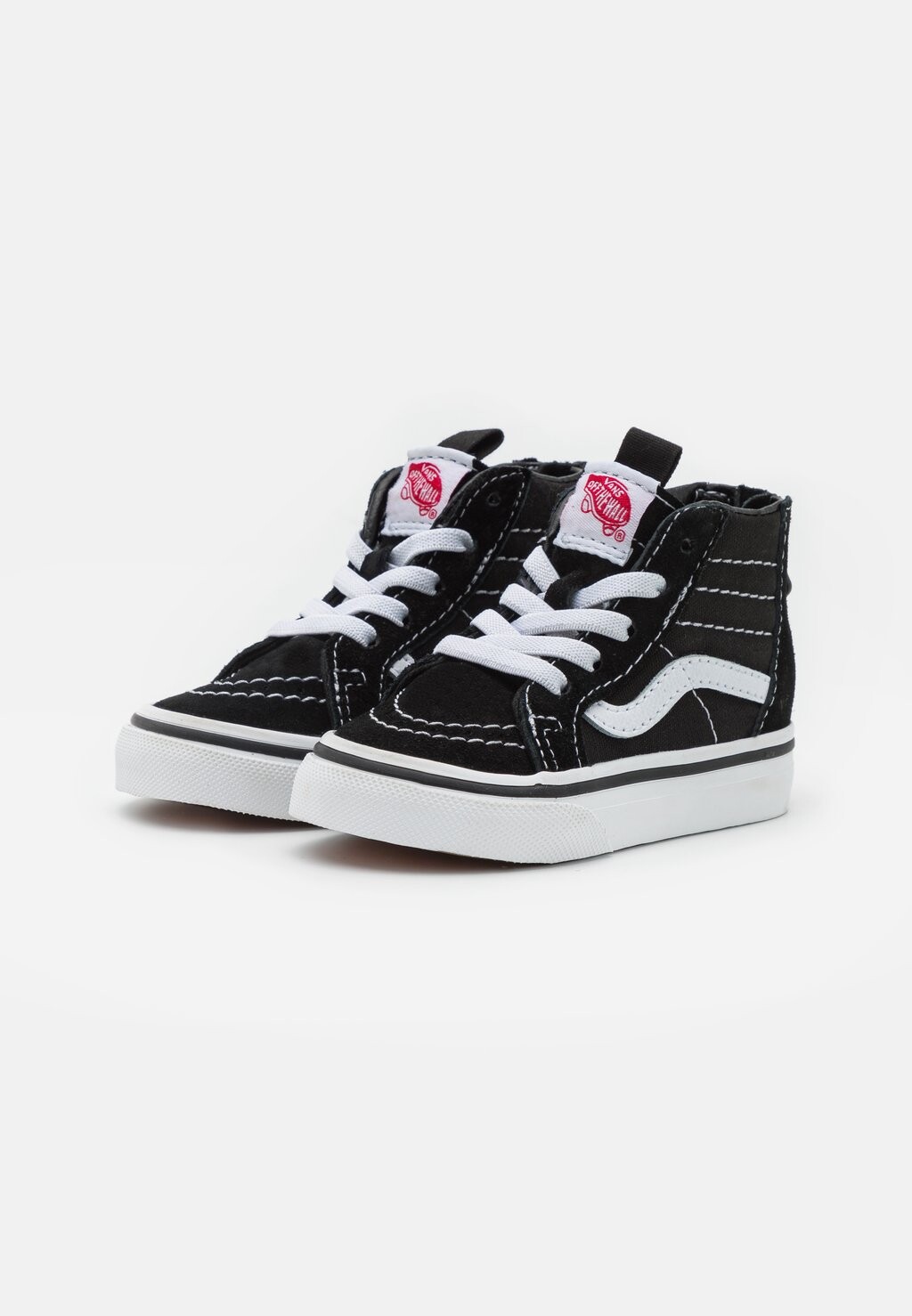 Высокие кеды Sk8 Hi Zip Unisex Vans, цвет black/white — фото 2