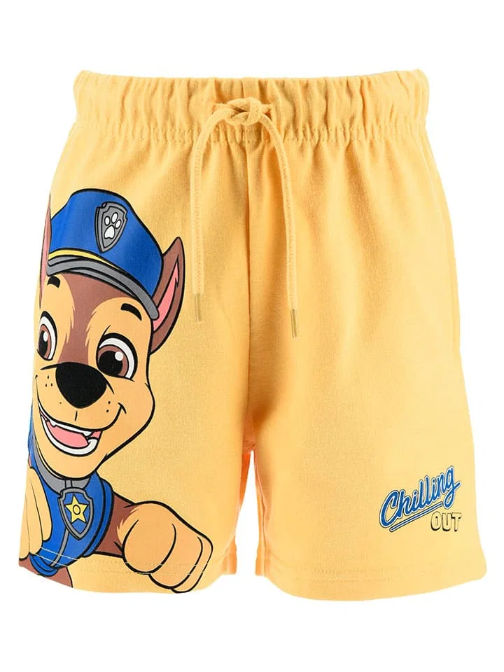 Спортивные штаны с принтом Disney Paw Patrol, желтый