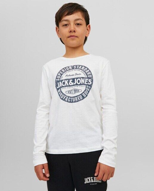 

Футболка для мальчика с длинным рукавом Jack & Jones, светло-бежевый