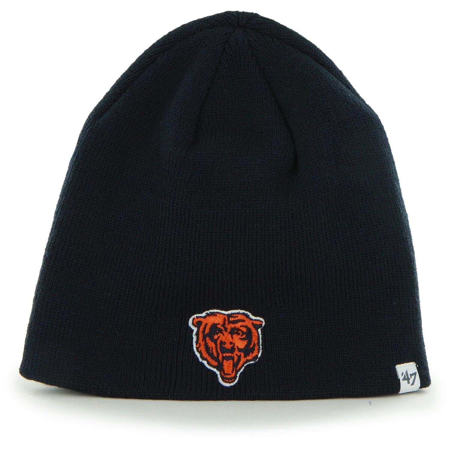 

Мужская темно-синяя вязаная шапка с логотипом Chicago Bears '47