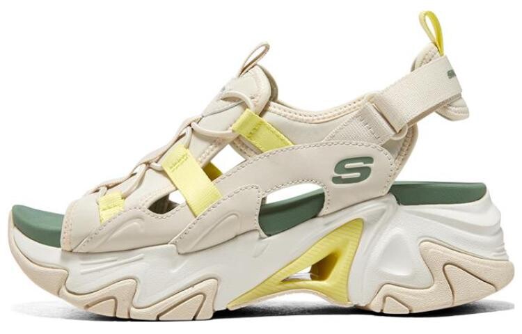 Пляжные сандалии Stamina V3 женские, натуральный цвет/желтый Skechers