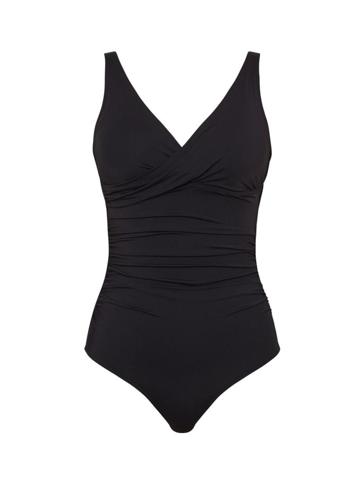 

Sea Level Цельный купальник Essentials Cross Front Multifit, черный