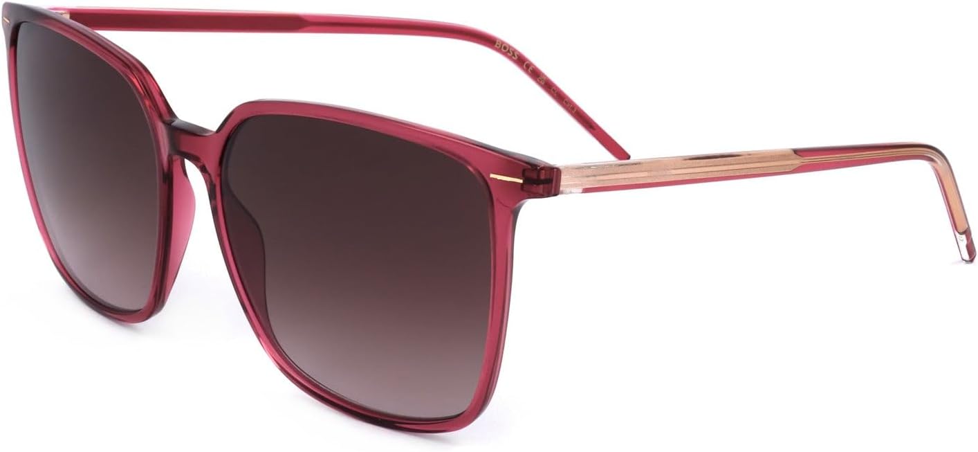 

BOSS Женские повседневные солнцезащитные очки, Lhf/Ha Burgundy
