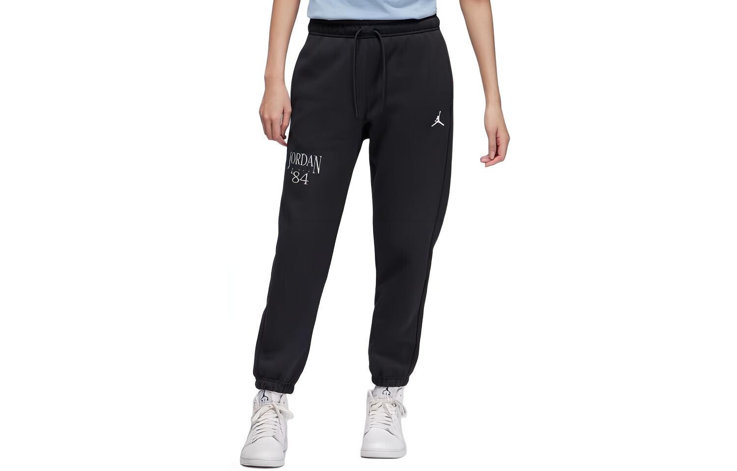 

Женские трикотажные спортивные штаны Jordan, цвет Black