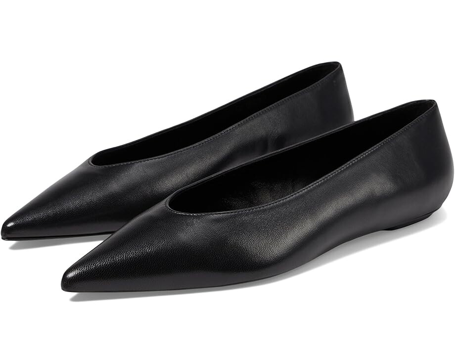 

Туфли на плоской подошве Stuart Weitzman Lina Flat, черный