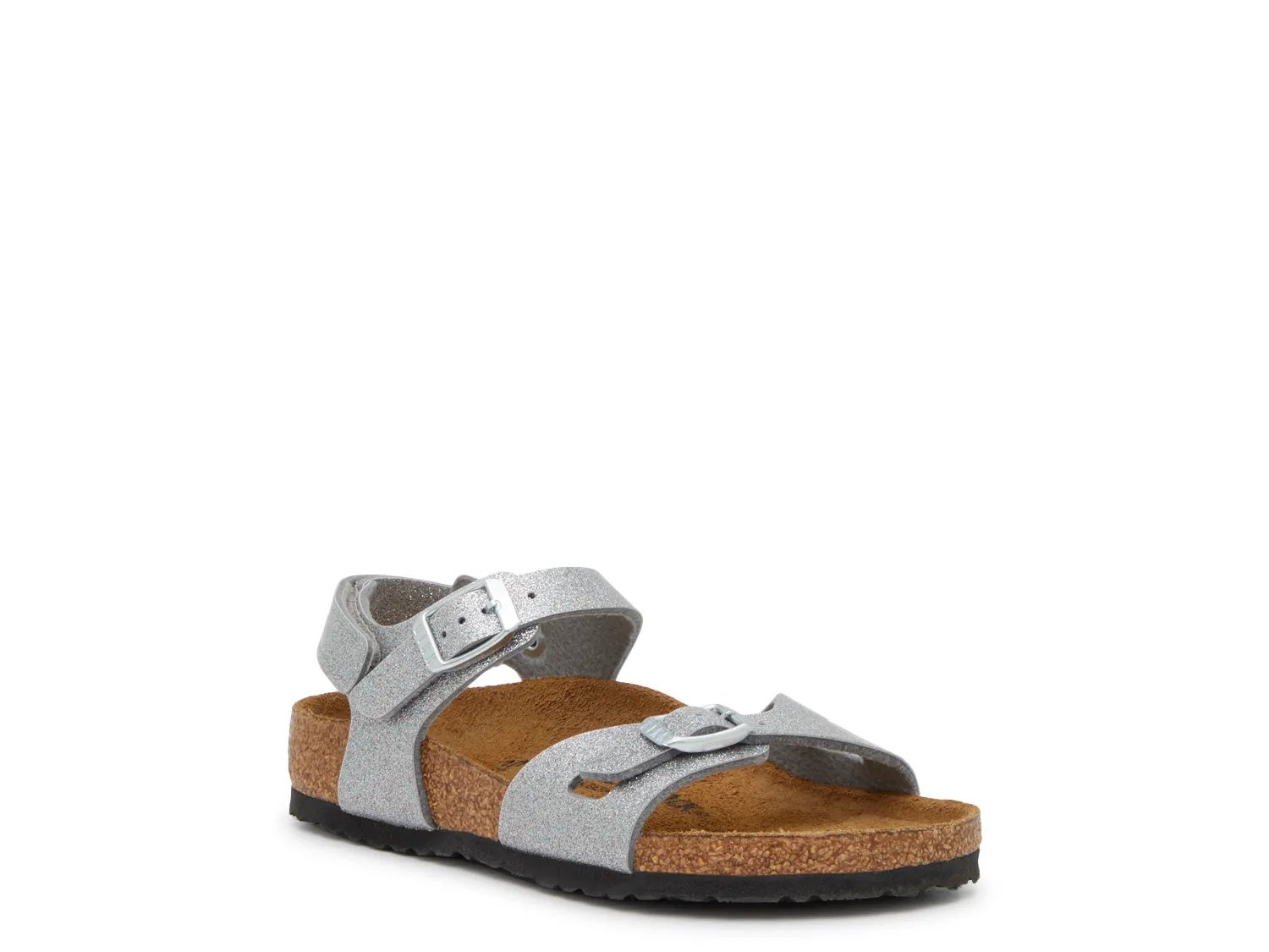 

Сандалии Birkenstock Rio Sandal - Kids', серебристый металлик