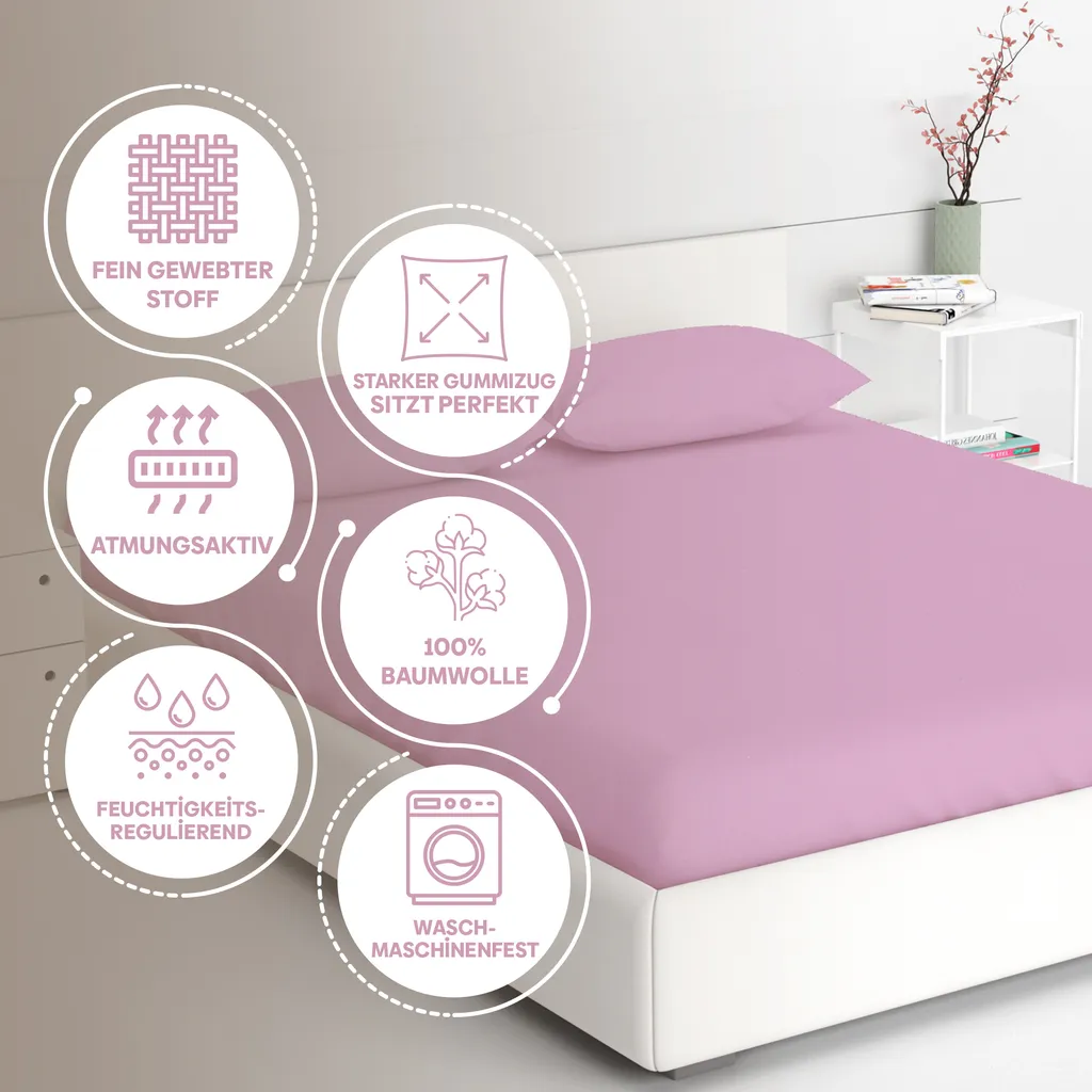 

Простыня Eve Textile GmbH, розовый