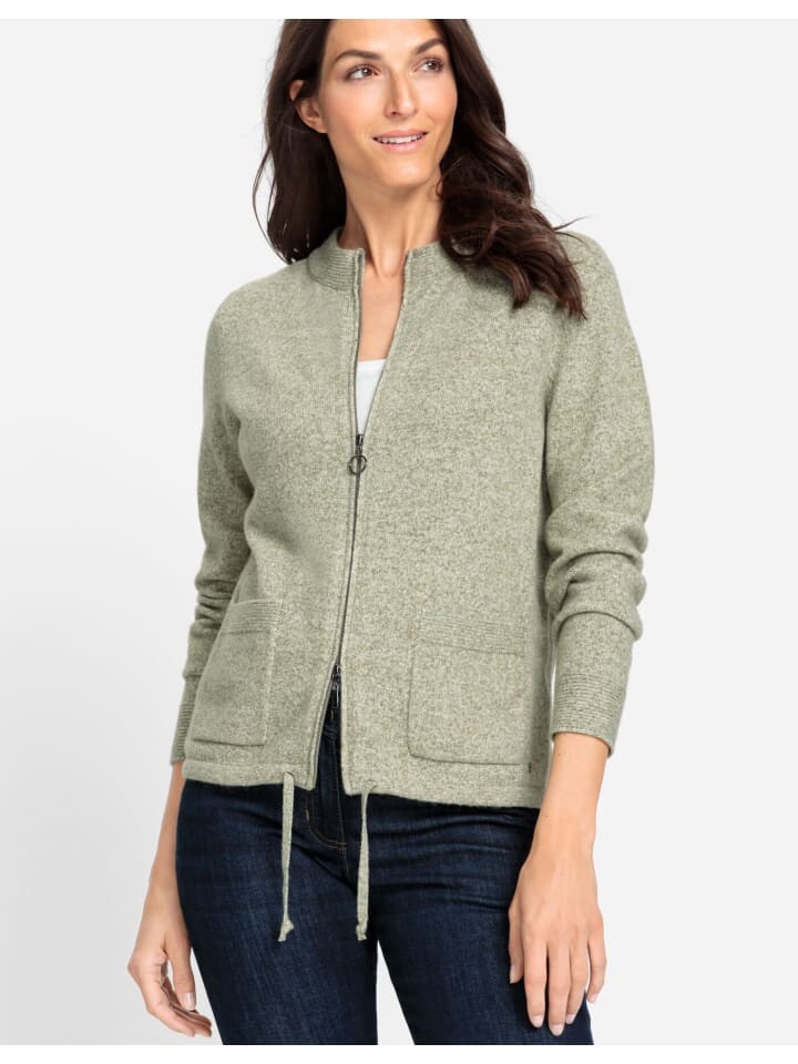 

Кардиган Olsen Strickjacke, цвет tea leaf melange