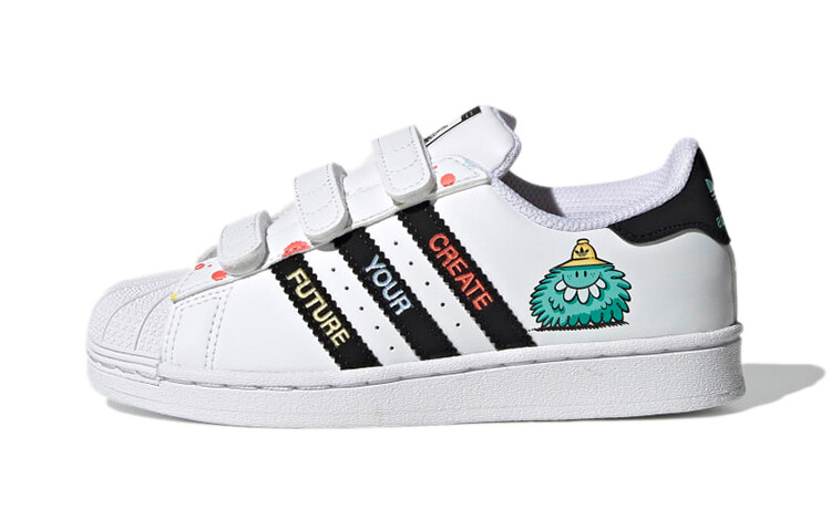 

Кроссовки Adidas Originals Superstar Kids' Skateboarding Shoes Pre-school