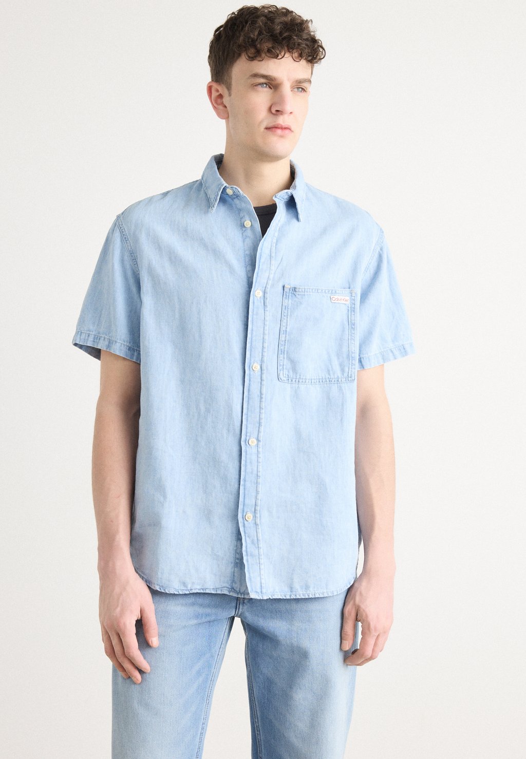 

Рубашка REGULAR SHIRT Calvin Klein Jeans, цвет Denim Light