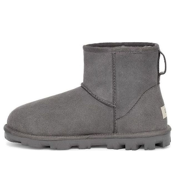 Ботинки зимние UGG Essential Classic с флисовой подкладкой, серый