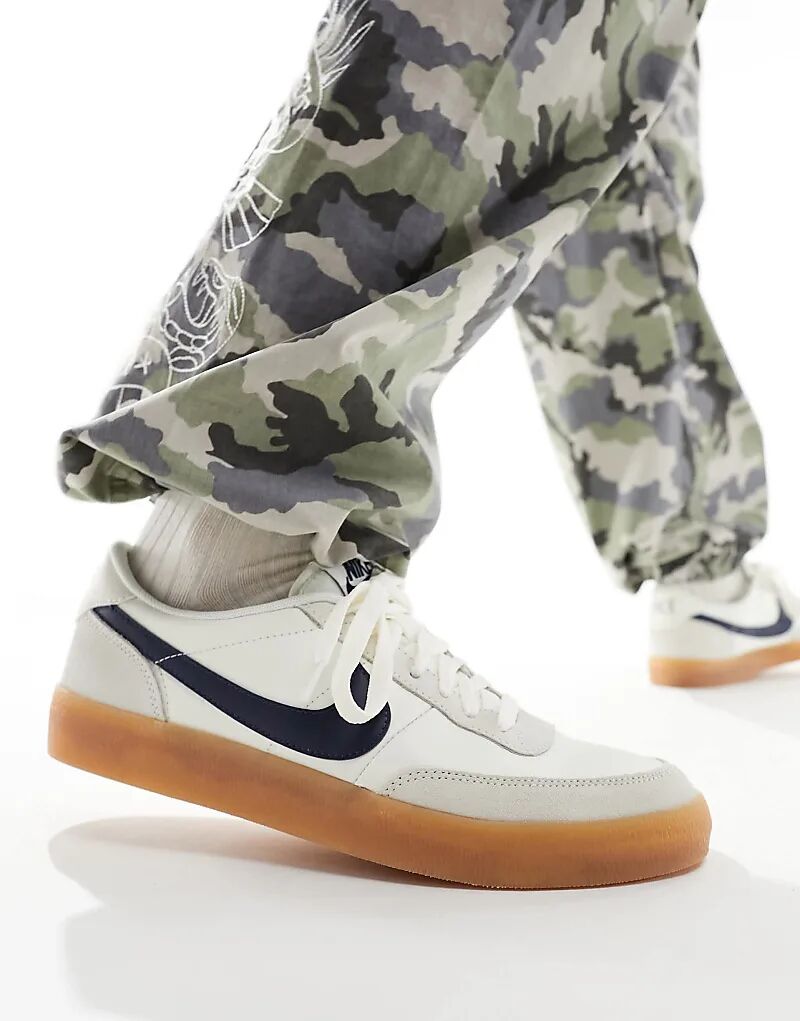 

Кроссовки Nike Killshot белого и темно-синего цветов