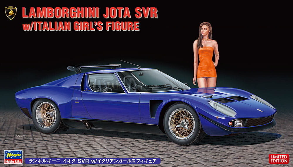 

Lamborghini Jota SVR (с фигуркой) 1:24 Hasegawa 20472