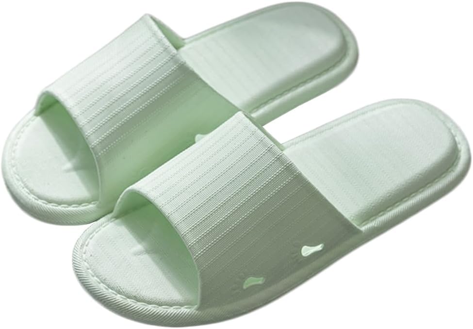 

Унисекс шлепанцы Rojeam с противоскользящей подошвой, быстро сохнущие, для душа, дома, ванной, сада и бассейна, зеленый
