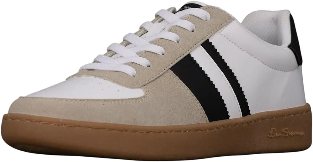 Мужские кроссовки Ben Sherman Hyde, White Black Gum