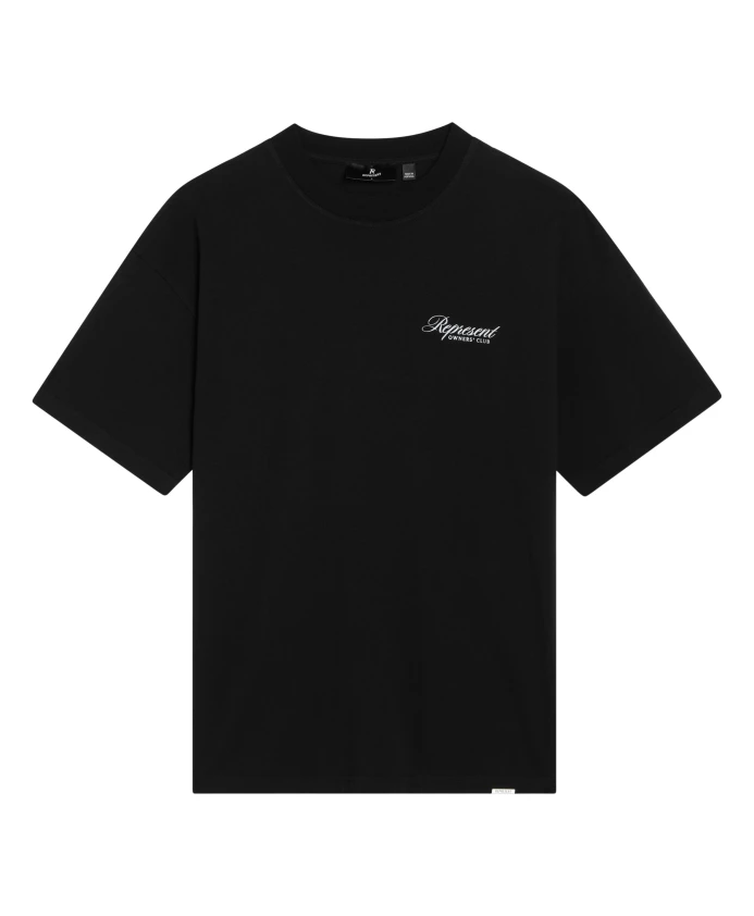 

Футболка с короткими рукавами и круглым вырезом Represent, черный