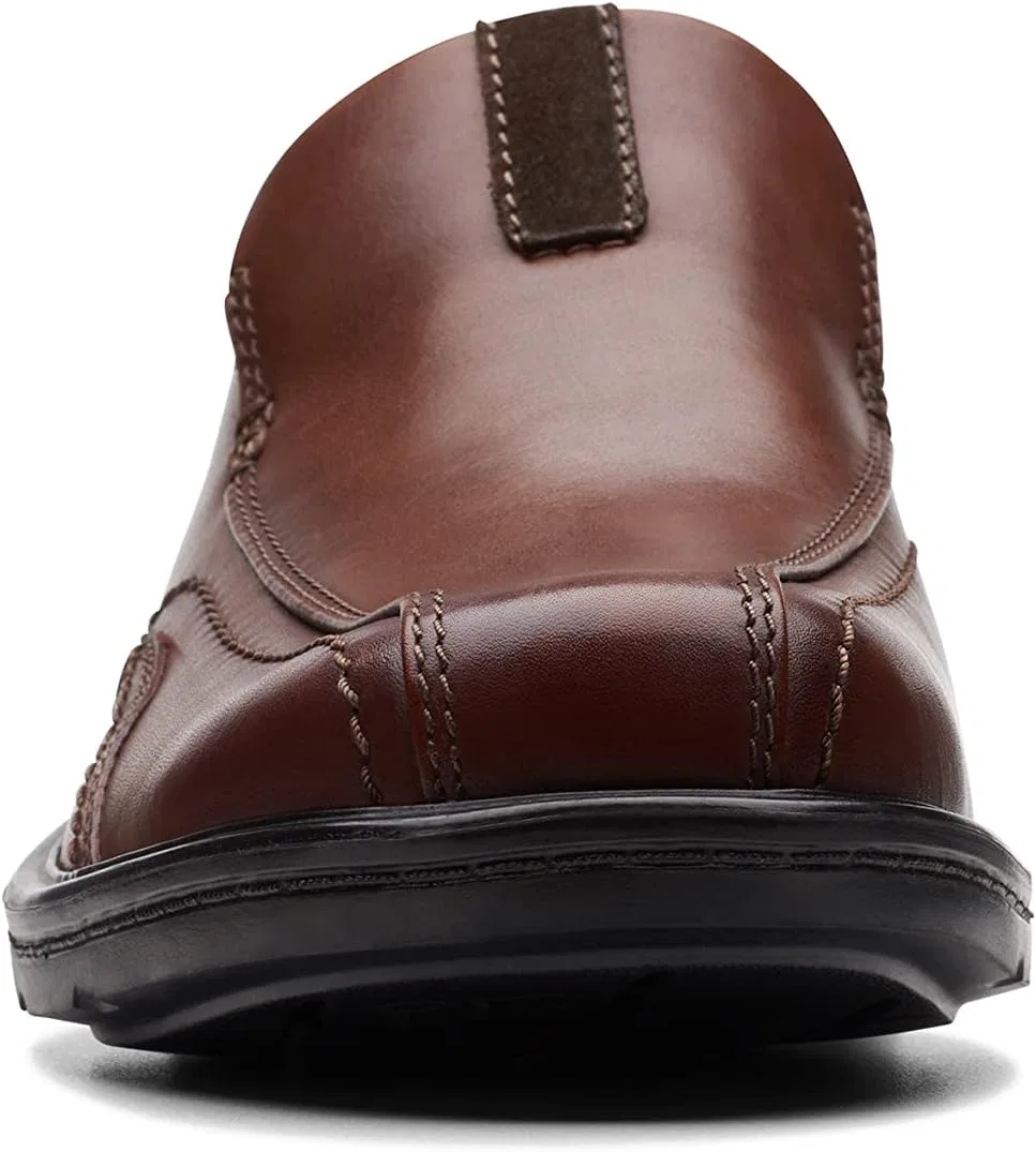 Мужские туфли Clarks Gessler StepOxford, Dark Tan Leather — фото 4