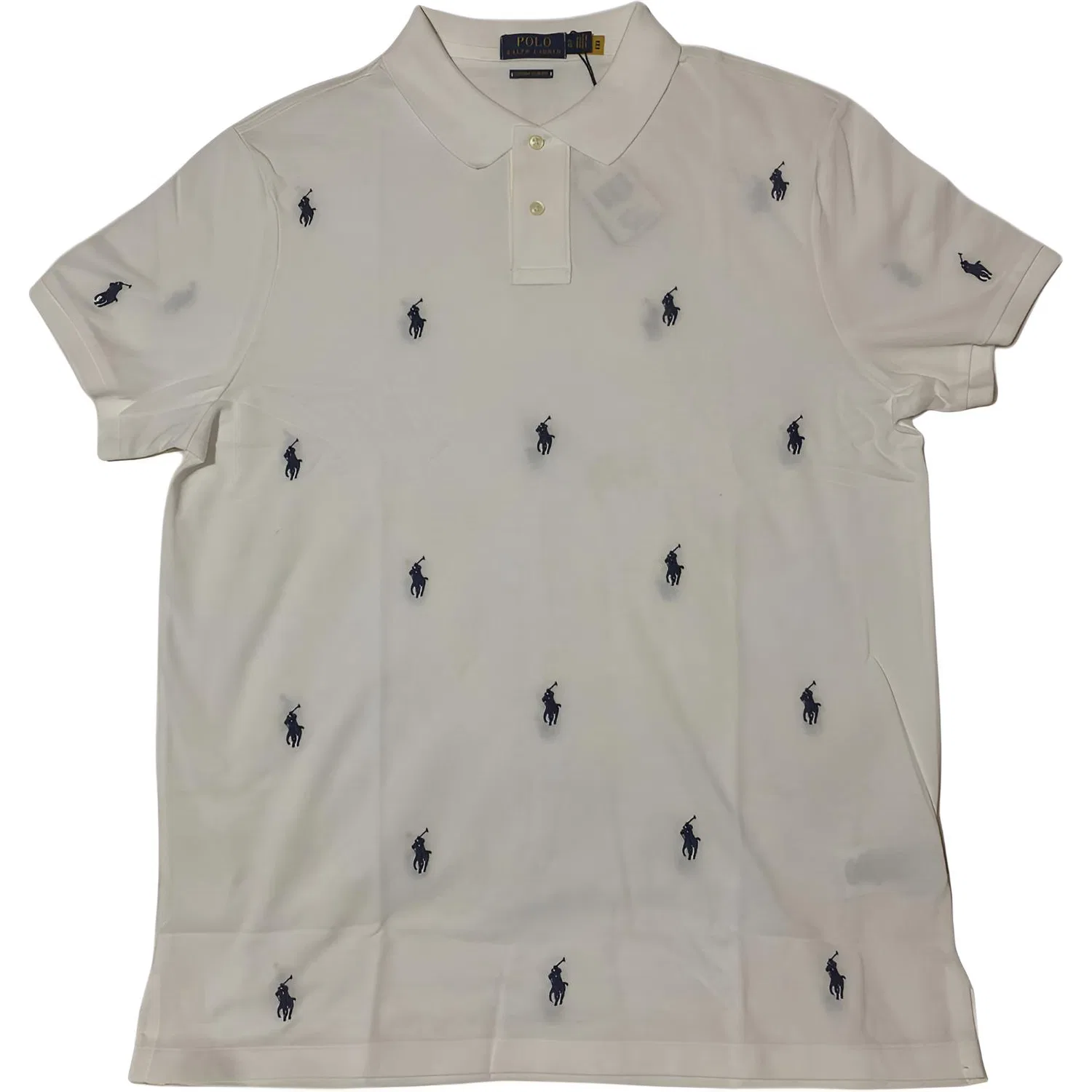 Поло мужское White Polo Ralph Lauren