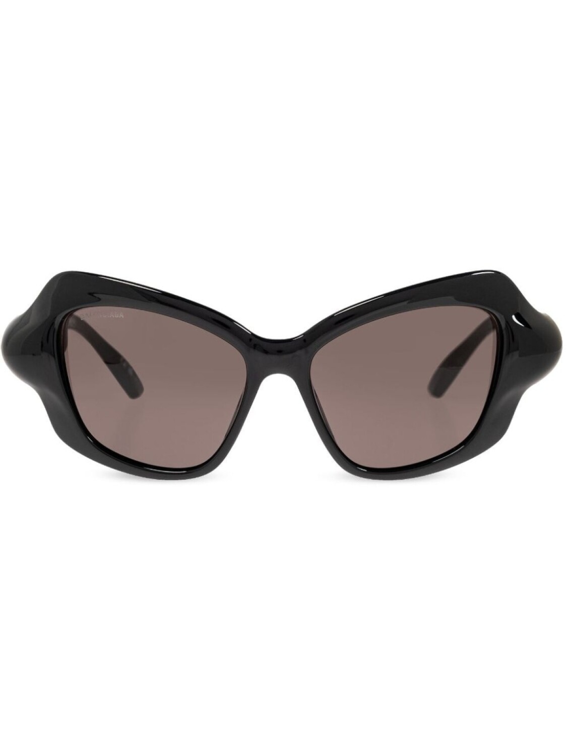 

Balenciaga Eyewear солнцезащитные очки «кошачий глаз» с логотипом, черный